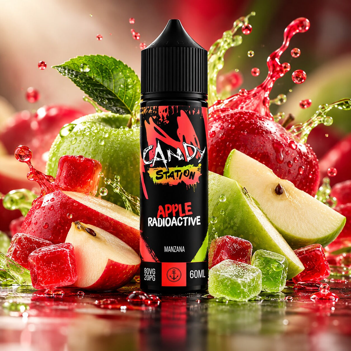 Candy Station Apple Radioactive
