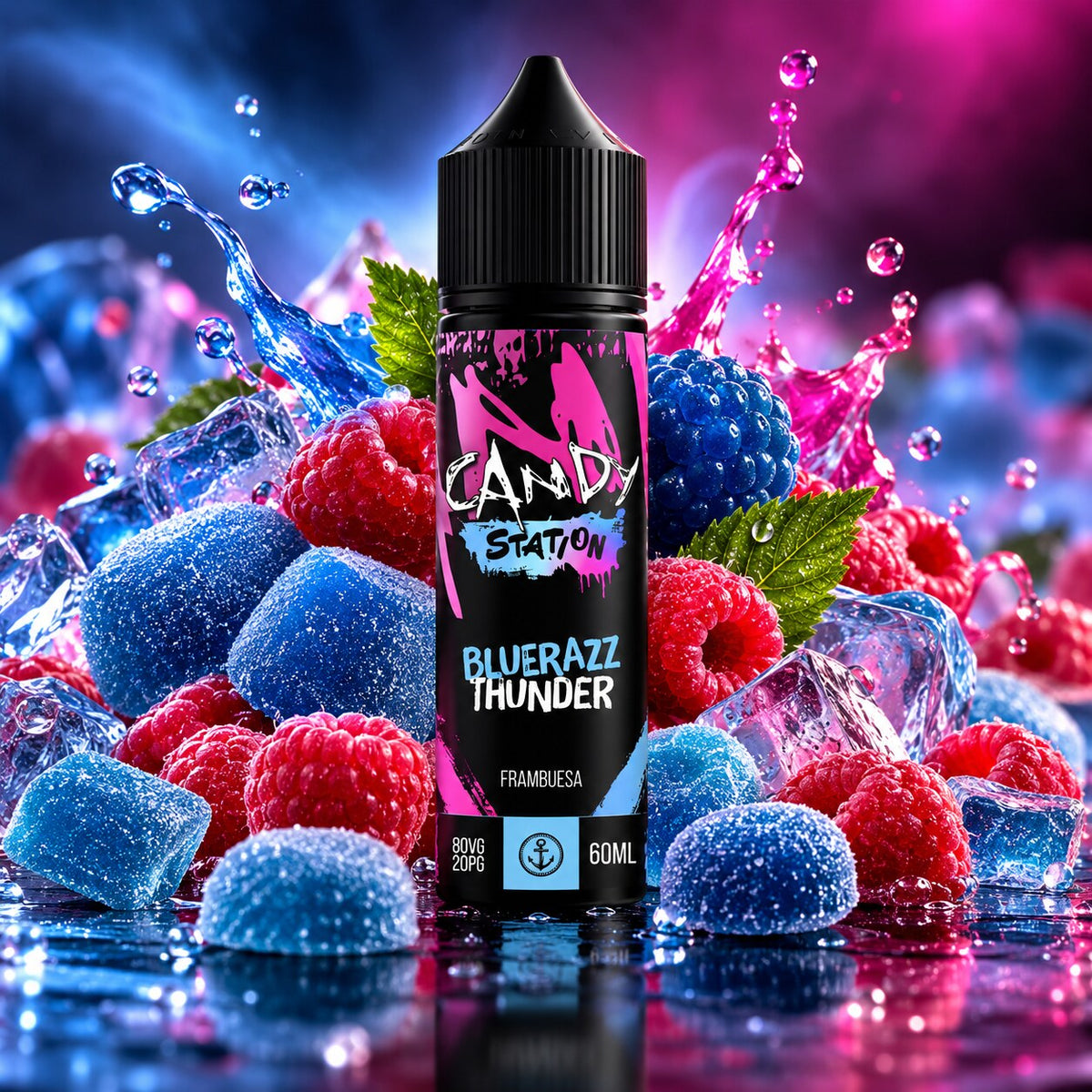 Candy Station Blue Razz Thunder