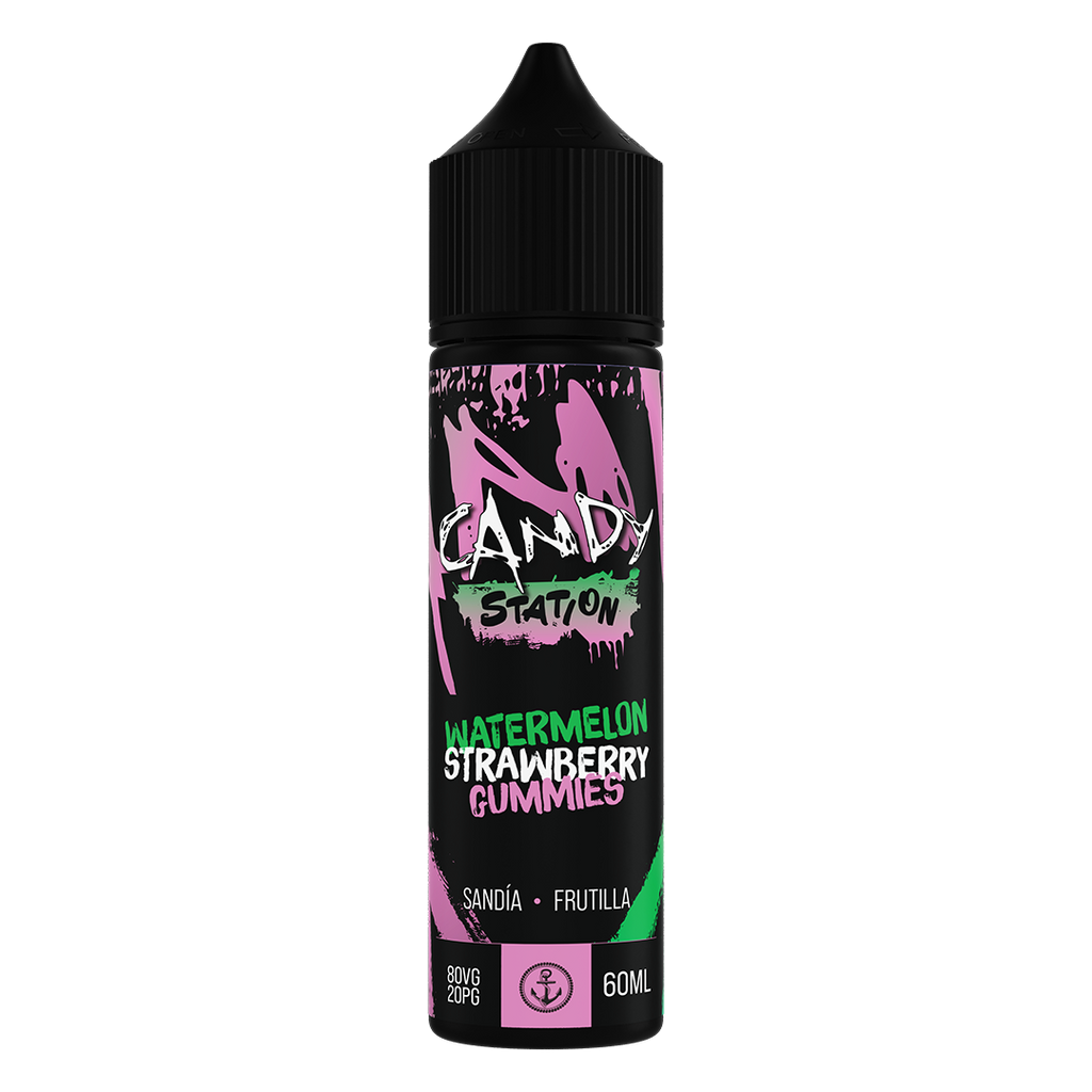 Candy Station Watermelon Strawberry Gummies 60ml