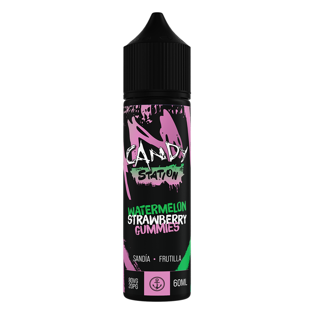 Candy Station Watermelon Strawberry Gummies 60ml