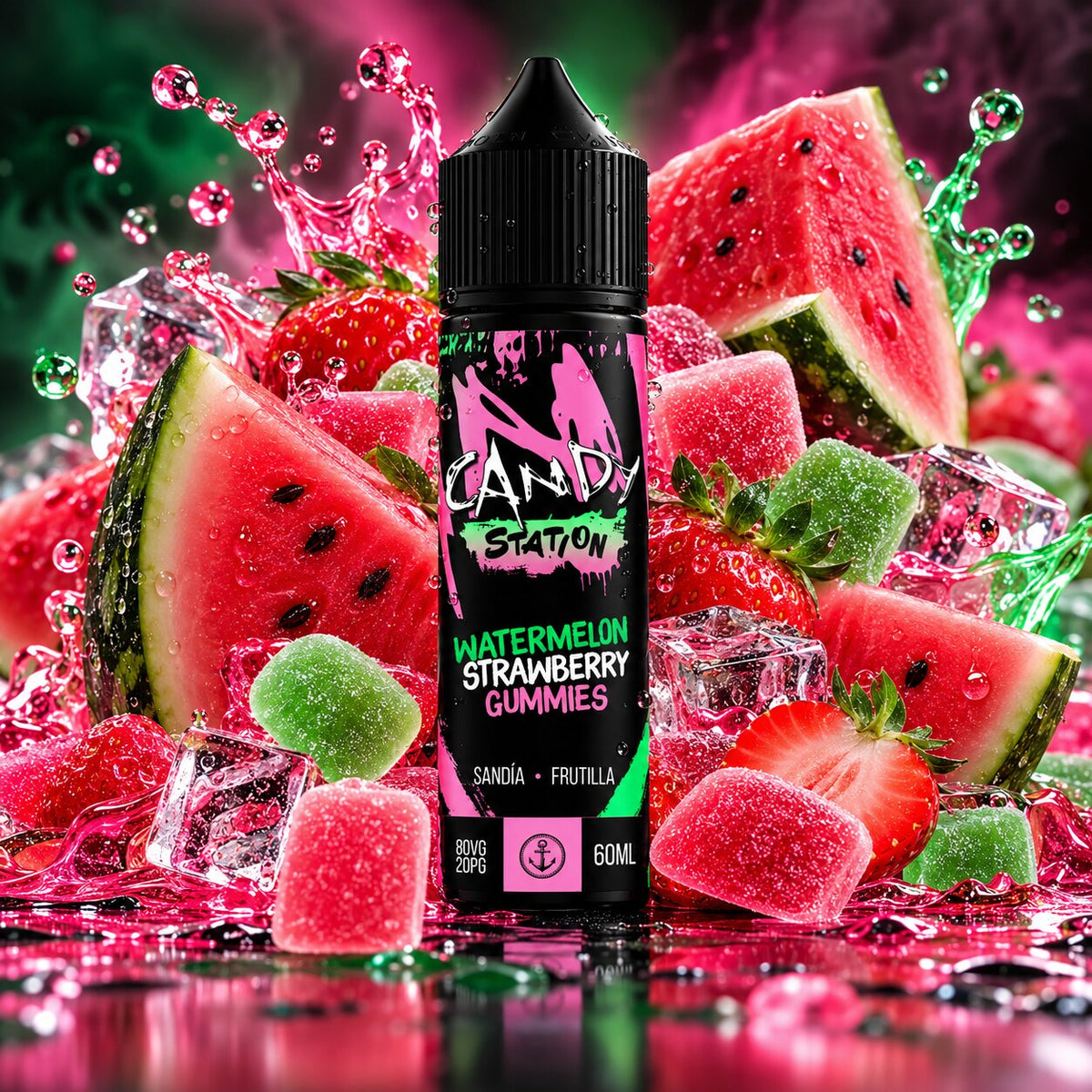 Candy Station Watermelon Strawberry Gummies